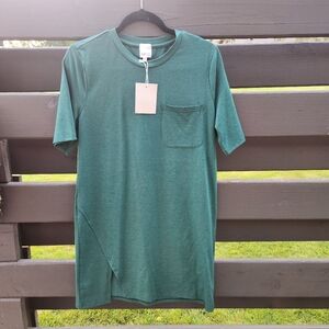 MinkPink Green Tshirt Dress